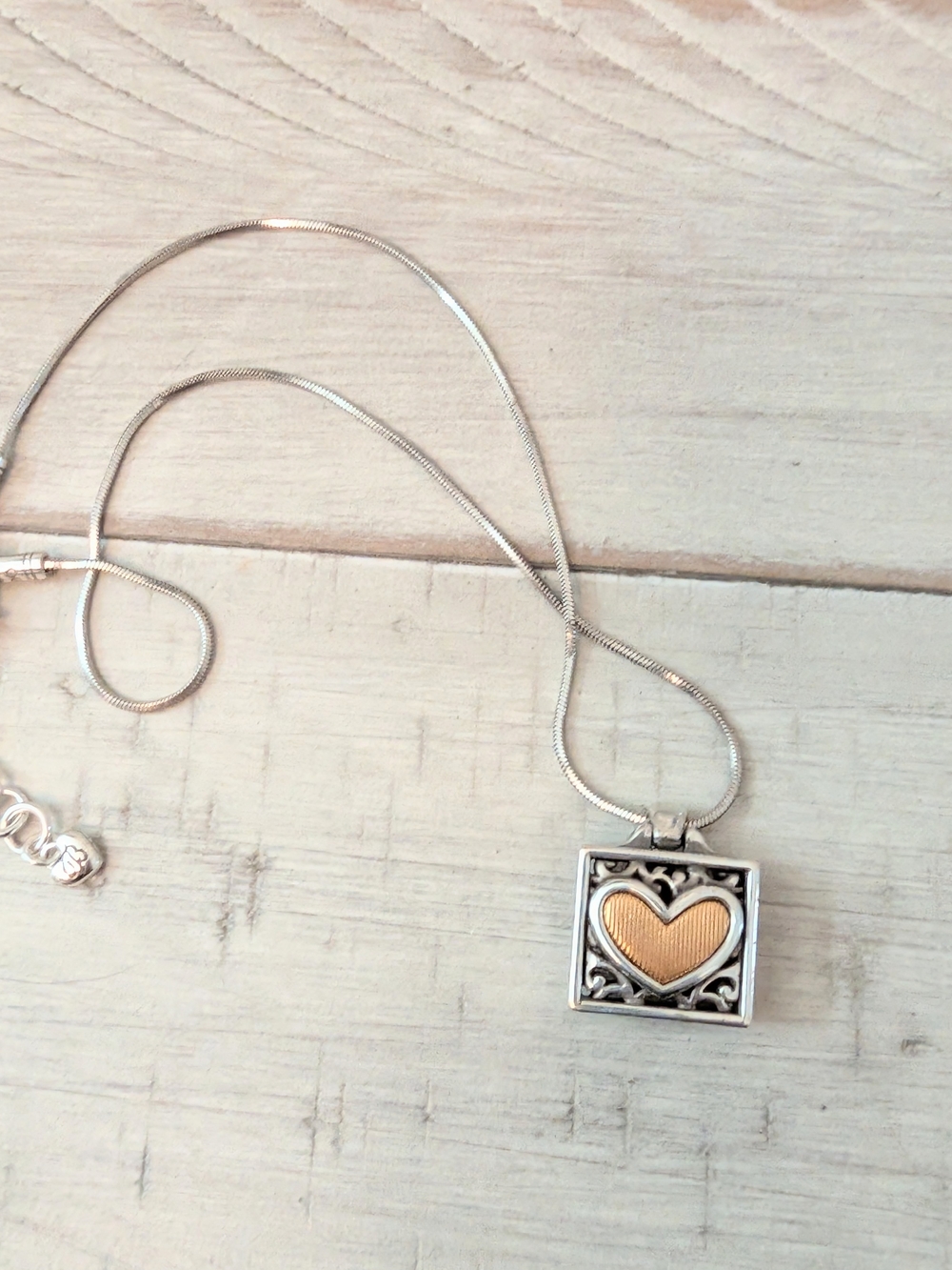 Brighton Box of Love Reversible Pendant Necklace